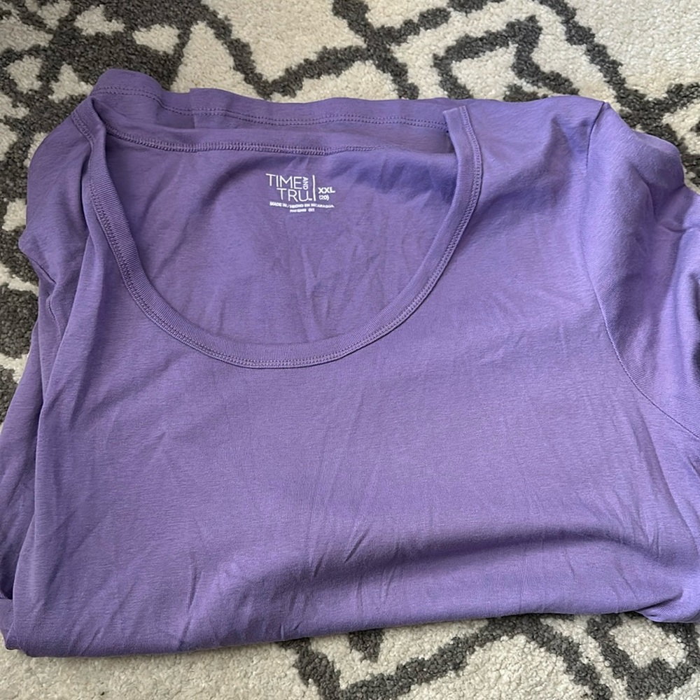 Lavender Short sleeved Tee